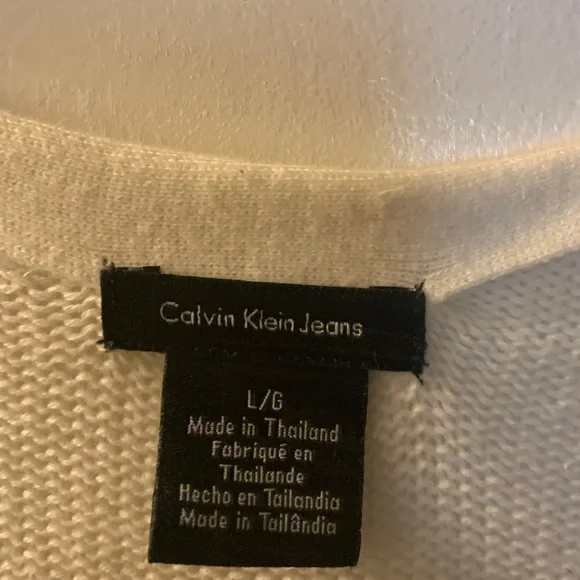 Calvin Klein button cardigan - Picture 3 of 5